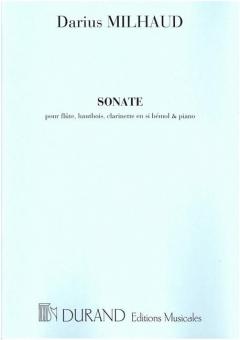Sonate Op. 47 Fl/Htb/Cl/Piano 