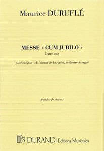 Messe Cum Jubilo Choeurs 