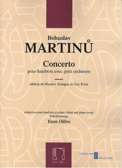Concerto pour hautbois avec petit orchestre 
