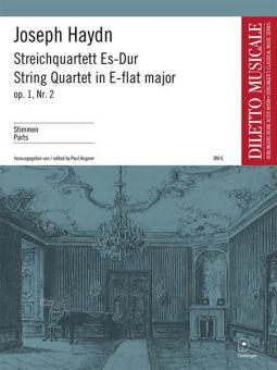 String Quartet E flat major op. 1/2 Op. 1/2 Hob. III:2 