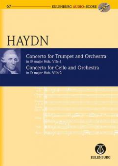 Concerto pour trompette et orchestre en mi bémol majeur . Concerto pour violoncelle et orchestre en ré majeur Hob. VIIe:1; Hob VIIb:2 