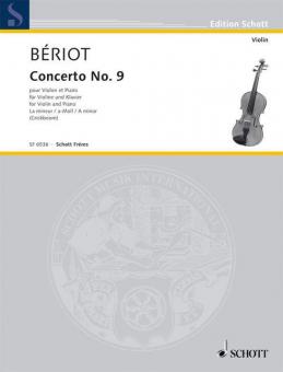 Concerto pour violon no9 La mineur op. 104 Standard