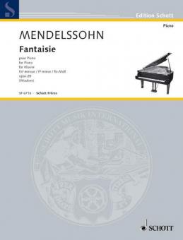Fantaisie en fa dièse mineur op.28 op. 28 Standard