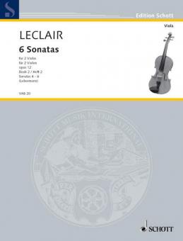 6 Sonatas op. 12 Heft 2 Standard