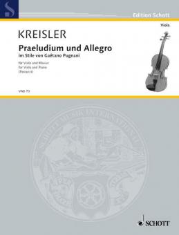 Praeludium et allegro Standard