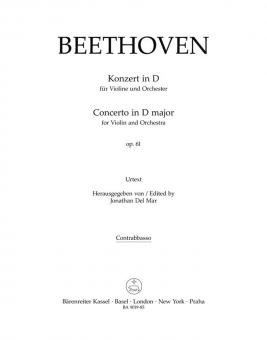 Concerto en ré majeur op. 61 