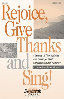 Rejoice Give Thanks And Sing 