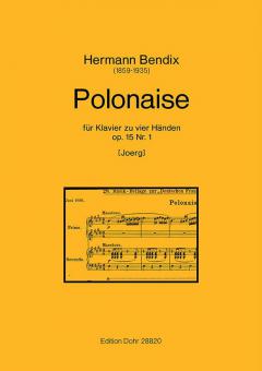 Polonaise für Klavier zu vier Händen 