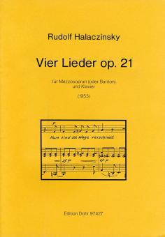 Vier Lieder 