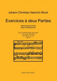Exercices à deux Parties Heft 2 