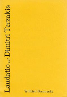 Laudatio auf Dimitri Terzakis 