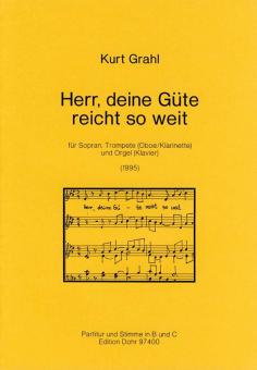 Herr, deine Güte reicht so weit 