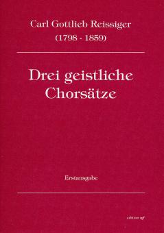 Drei geistliche Chorsätze 