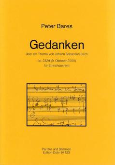 Gedanken über ein Thema von Johann Sebastian Bach 