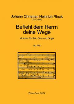 Befiehl dem Herrn deine Wege 