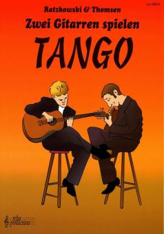 Zwei Gitarren spielen Tango 