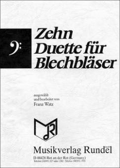Zehn Duette für Blechbläser 