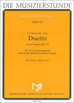 Duetto de la cantate BWV 78 