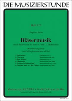 Musique pour instruments à vent sur des airs de danse des 16e-17e siècles 