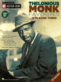 Jazz Play-Along Vol. 91: Thelonious Monk Favorites 