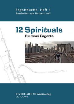 12 Spirituals für 2 Fagotte 