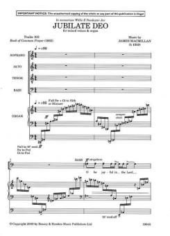 Jubilate Deo 