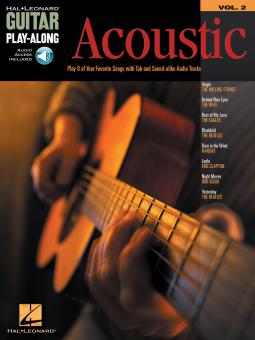 Guitar Play-Along Vol. 2: Acoustic Guitar 