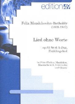Lied ohne Worte op. 62 Nr. 6 A-Dur, Frühlingslied 