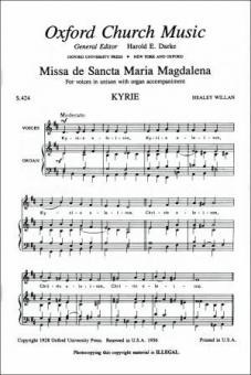 Missa De Sancta Maria Magdalena In D 