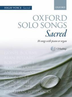 Oxford Solo Songs: Sacred (Voice élevées) 