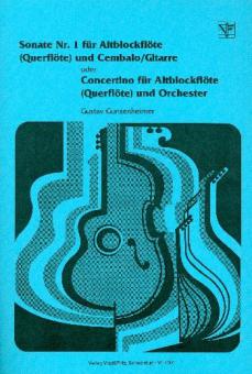 Sonate Nr. 1 oder Concertino Nr. 1 