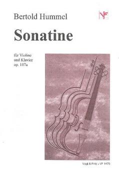 Sonatine für Violine und Klavier op. 107a 