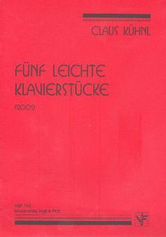 Fünf leichte Klavierstücke 