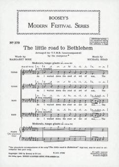 The Little Road To Bethlehem 