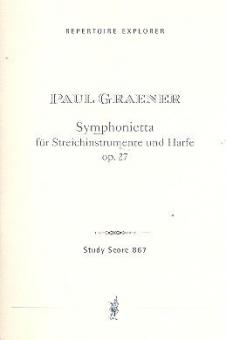 Symphonietta für Streicher und Harfe 