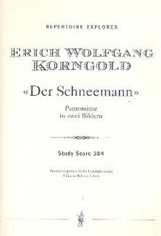 Der Schneemann Ballet-Pantomine 