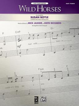 Wild Horses (Easy Piano) 