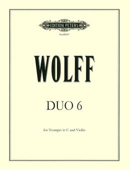 Duo 6 for trumpet in C & violin 