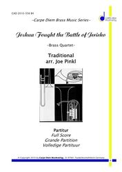 Joshua Fought The Battle Of Jericho 
