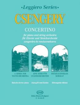 Concertino für Klavier und Streichorchester 