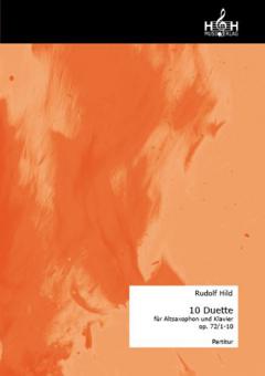 10 Duette für Saxophon und Klavier 