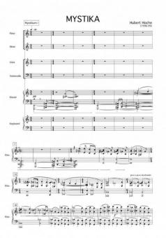MYSTIKA für Flöte, Oboe, Viola, Violoncello, Klavier und Synthesizer 