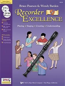 Recorder Excellence - Student Book (With CD / DVD / iPAS) 