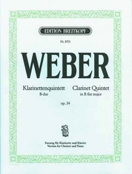 Quintet In Bb Op. 34 J.182 