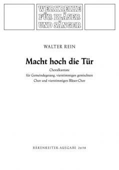 Macht hoch die Tür, die Tor macht weit 
