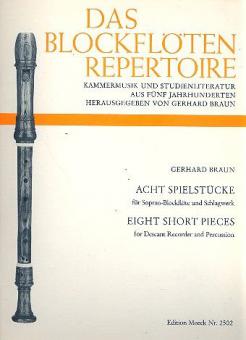 8 Spielstücke 