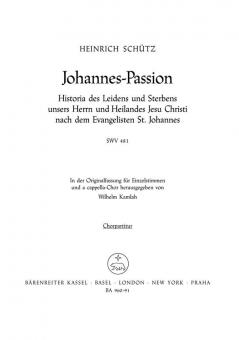 Passion selon St. Jean SWV 481 Standard