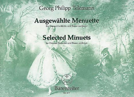 Ausgewählte Menuette TWV34 Standard