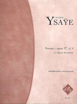 Sonate Op. 27, No. 4 