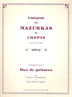 Mazurkas, op. 56 Vol. 9 